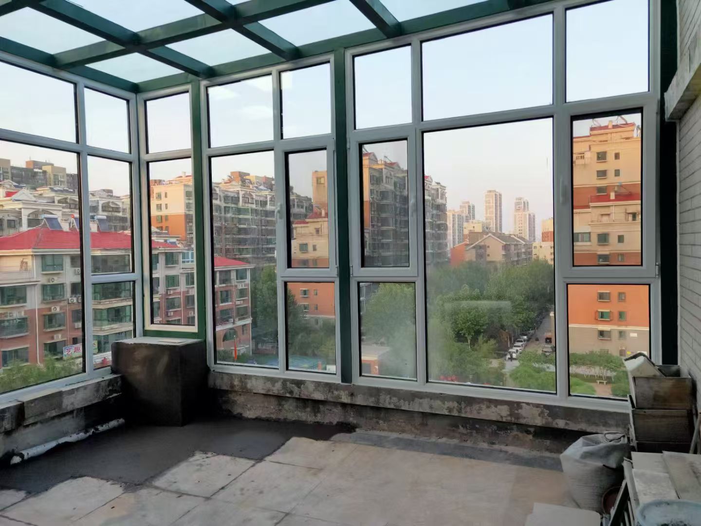 Window installation photograph